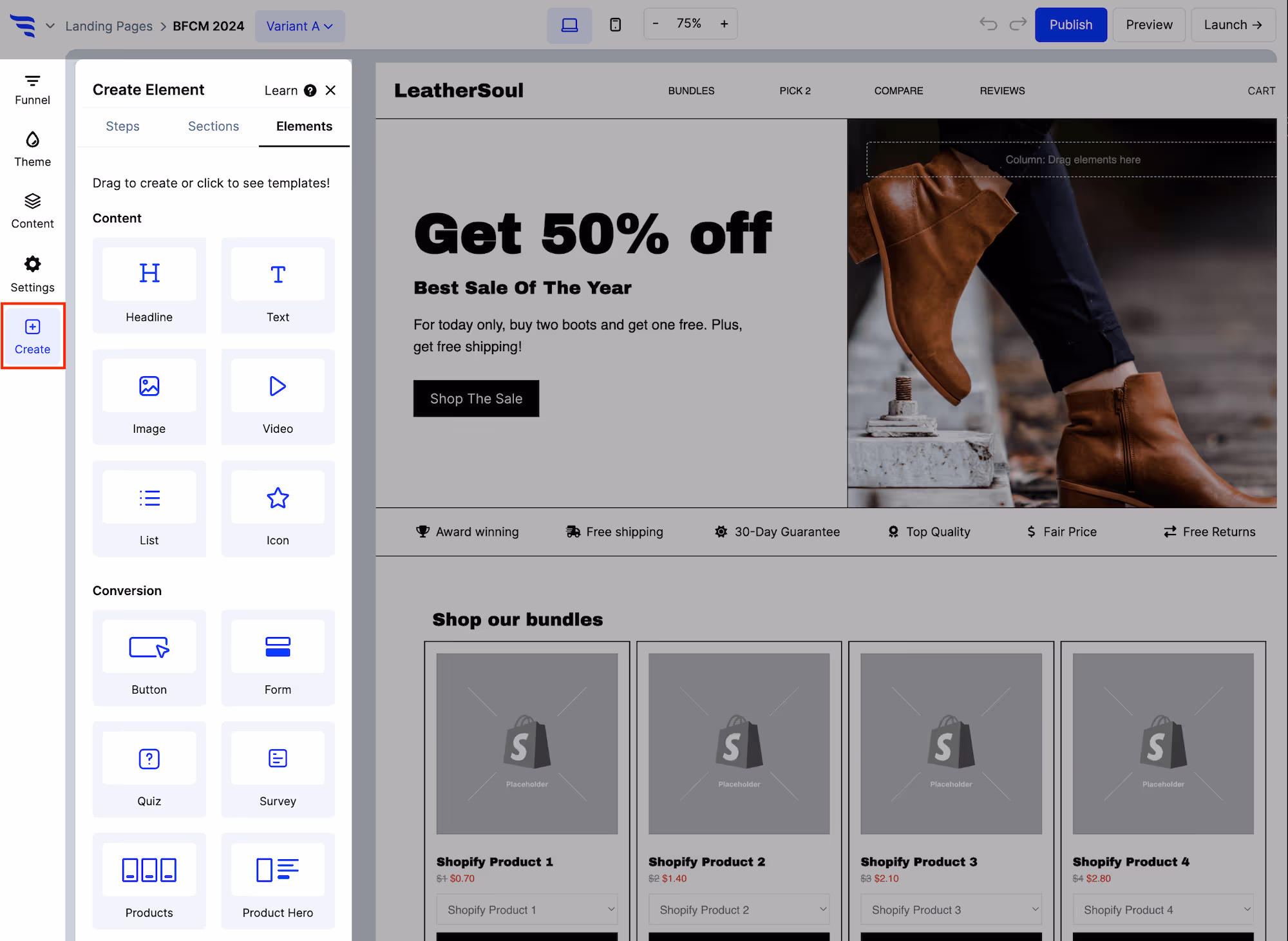 Adding a form element to a ConvertFlow campaign