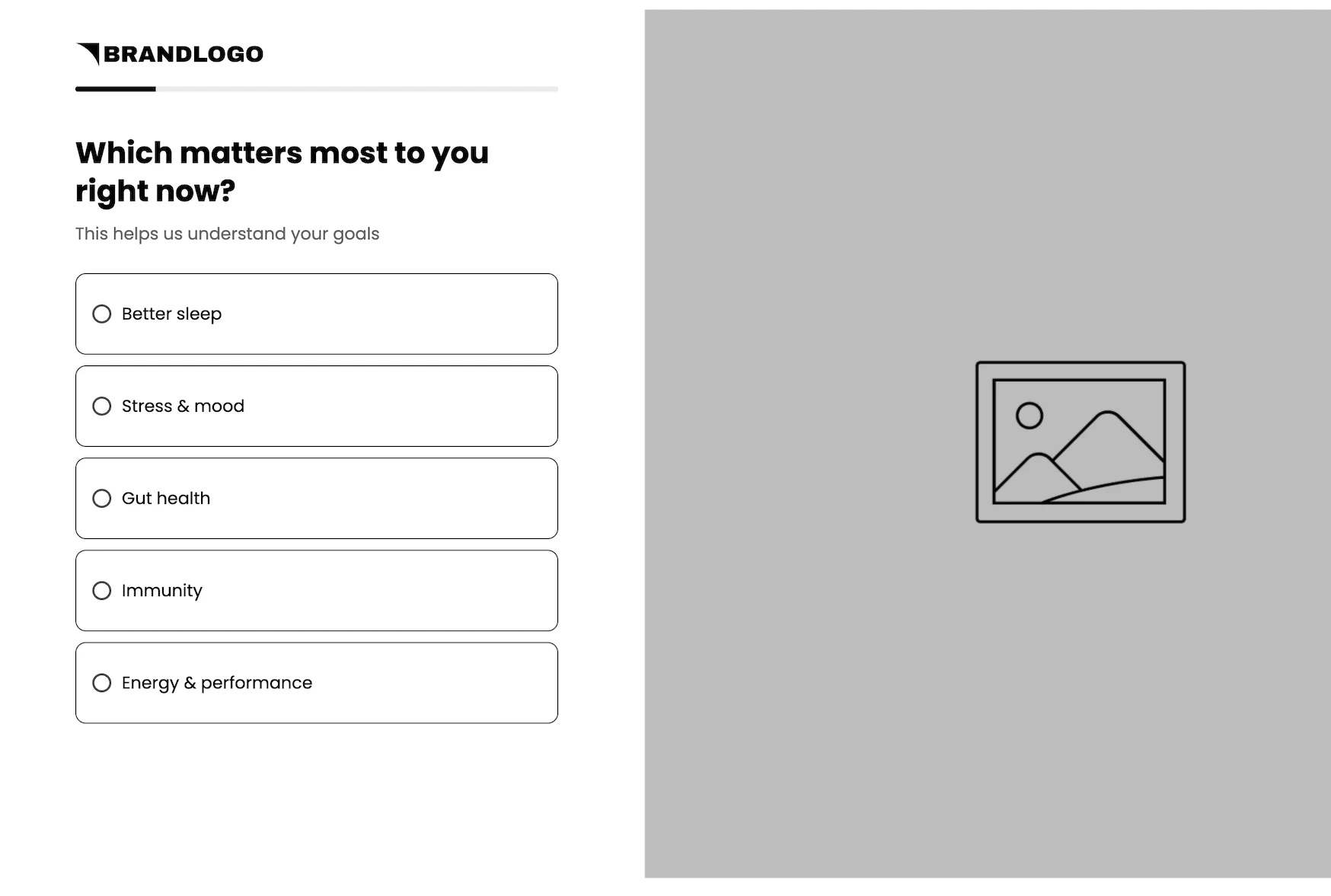 Product Bundle Quiz Funnel Template
