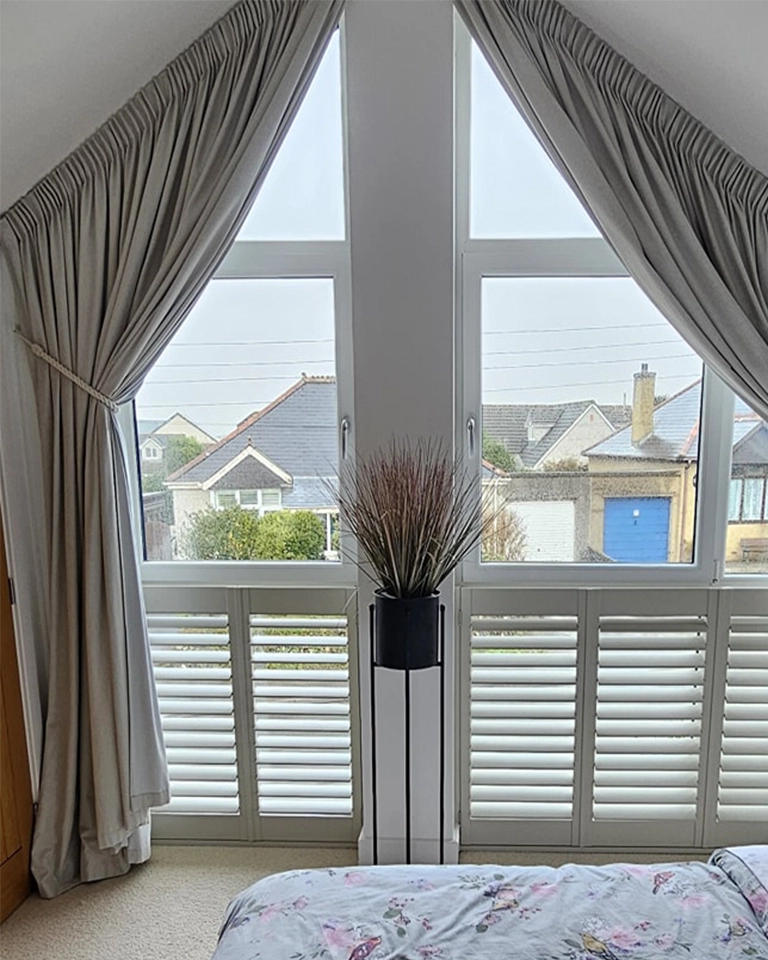 photo of Café style plantation shutters