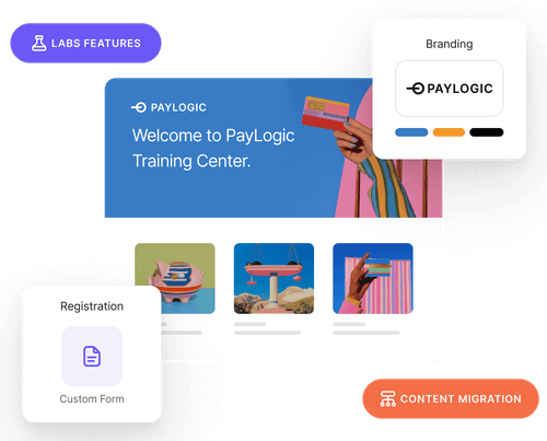 UI example of the Intellum Platform and it's AI powered capabilities