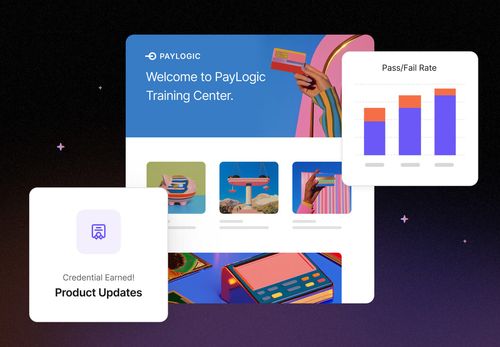 UI example of the Intellum Platform