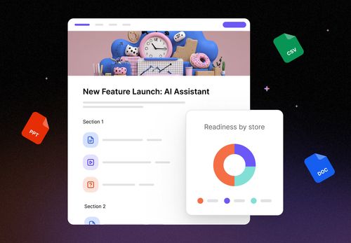 UI example of the Intellum Platform