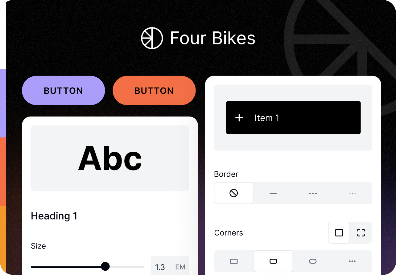 UI example of the Intellum Evolve authoring tool showcasing its branding and accessibility capabilities