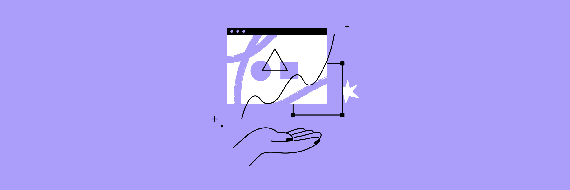 L&D in White illustration in White for Why Marketing Your Learning Program Is Just as Important as Creating It