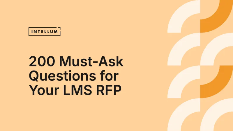 Cover of 200 Must-Ask Questions for Your LMS RFP