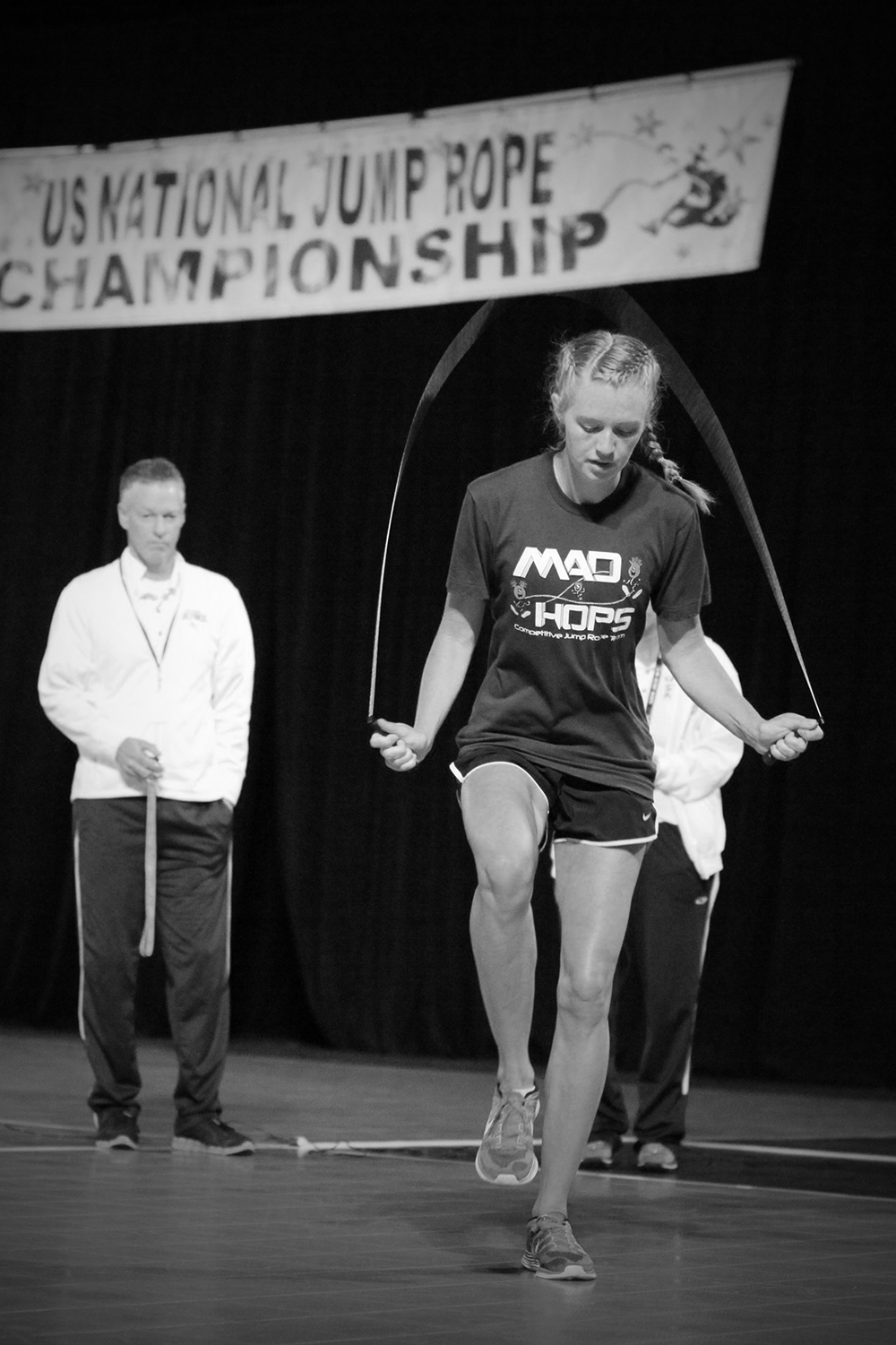 Megan Friesth speed jump roping