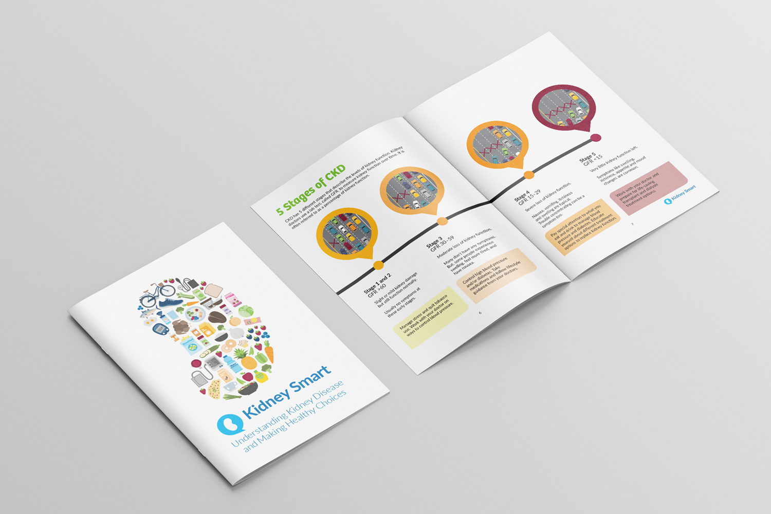 Graphic design - educational booklet