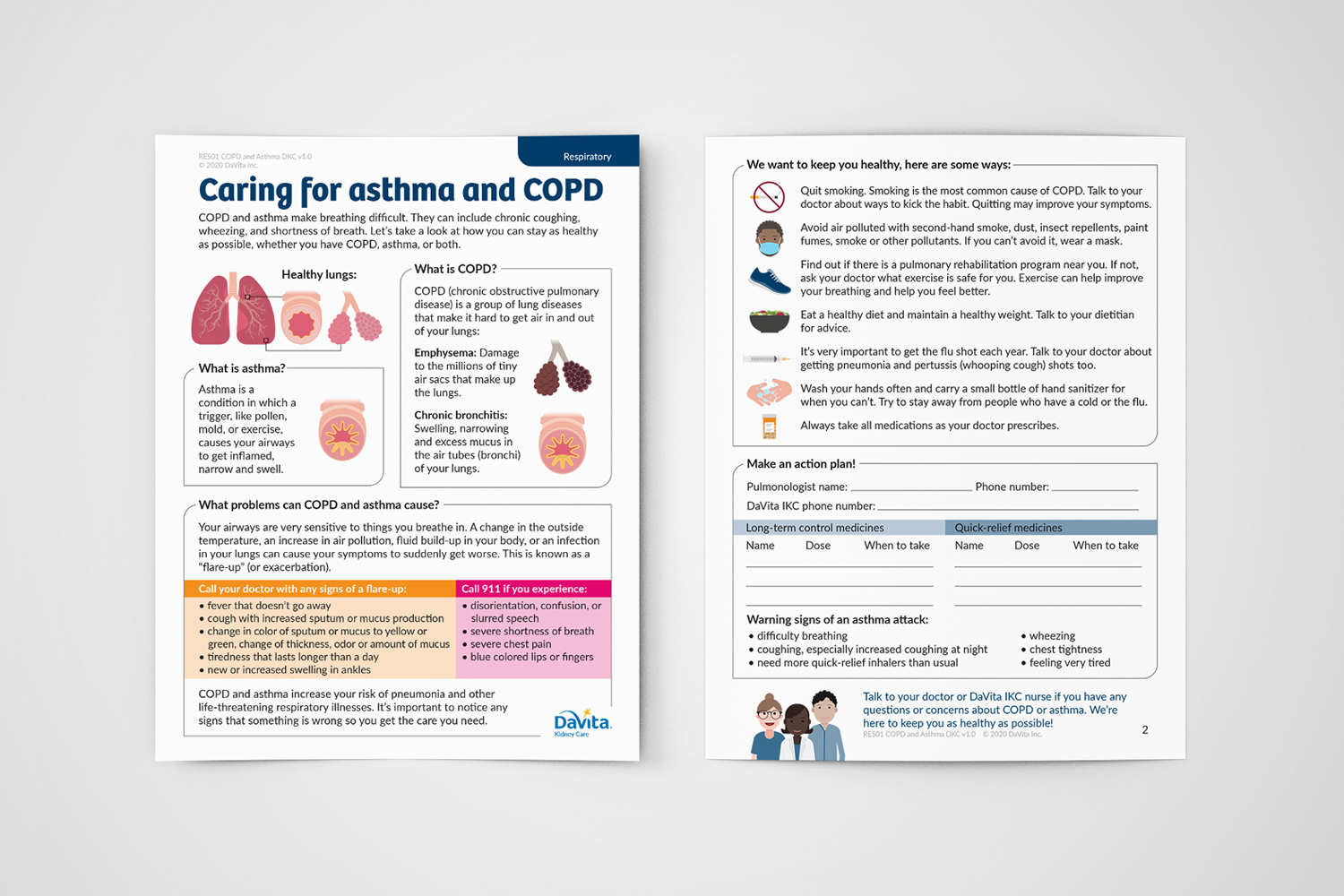 Graphic design - educational handout