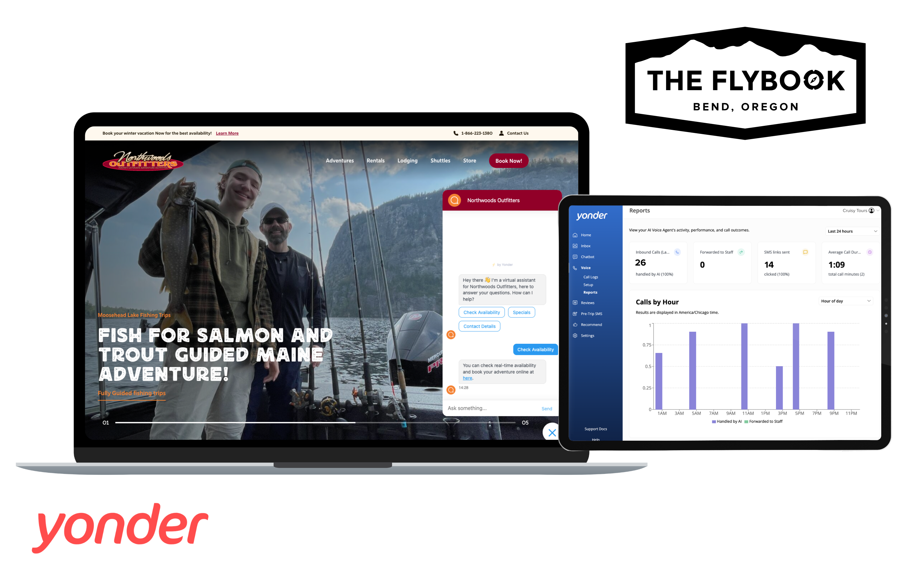 Yonder x Customlinc dashboard screenshot
