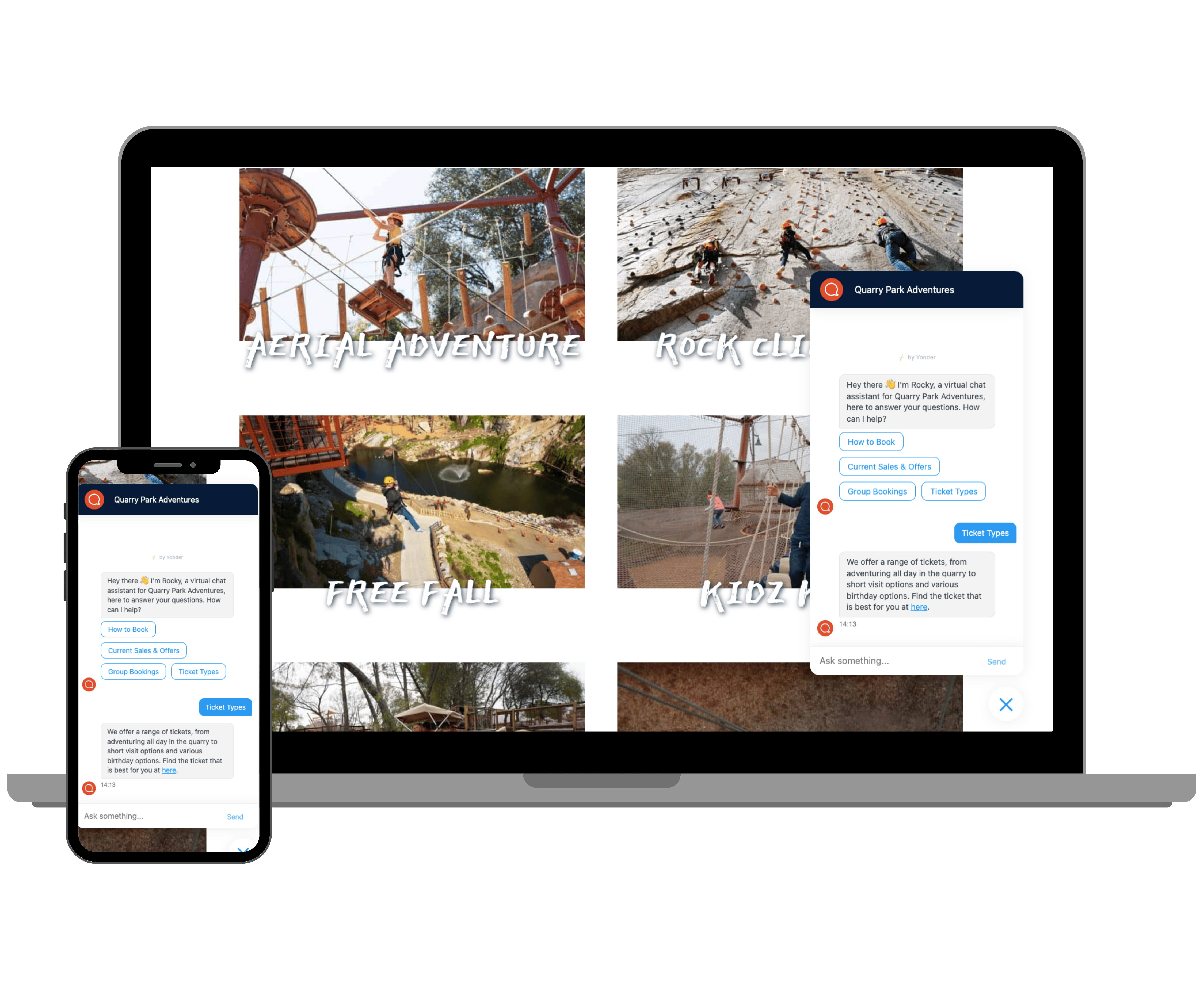 Yonder NPS and review management dashboard
