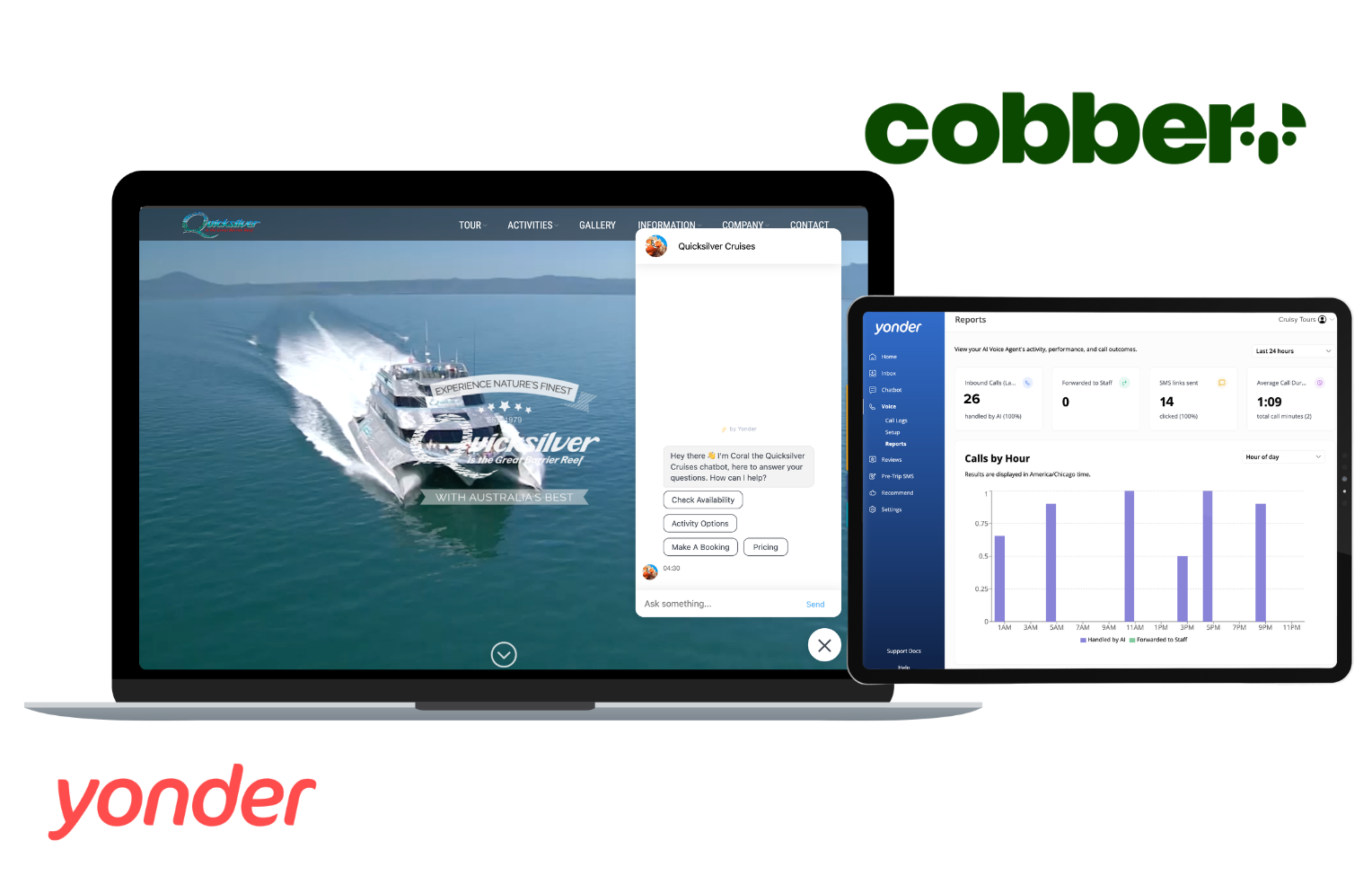 Yonder x Waverez dashboard screenshot