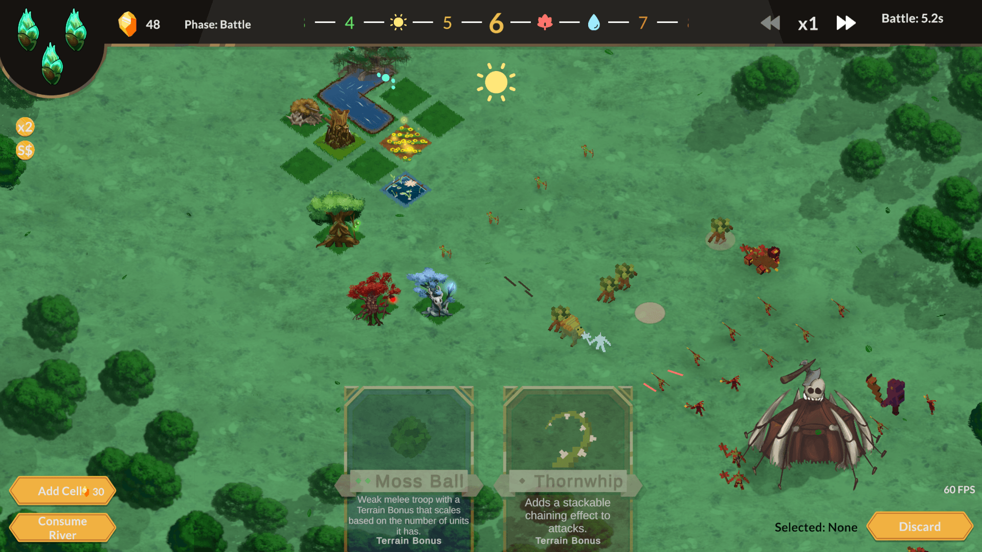 Screenshots from the mobile simulation game, Blendy! Developed by Chaos Theory Games and Major Frank