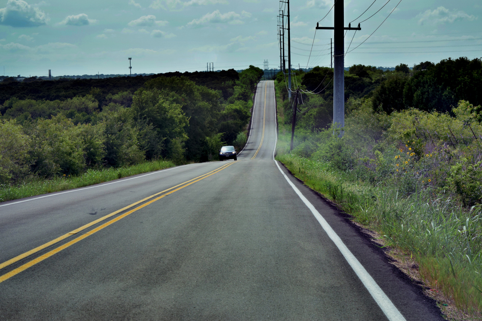 The drive to Austin, Texas