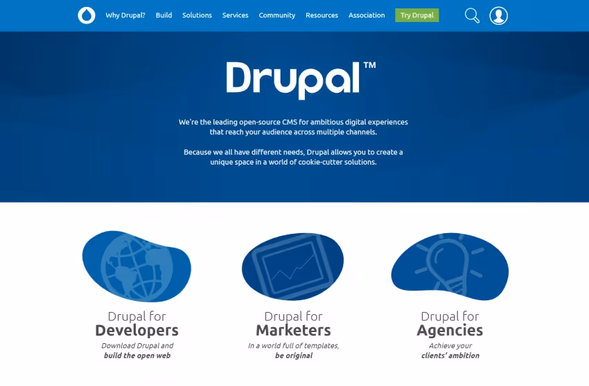 Thiết kế website bằng Drupal