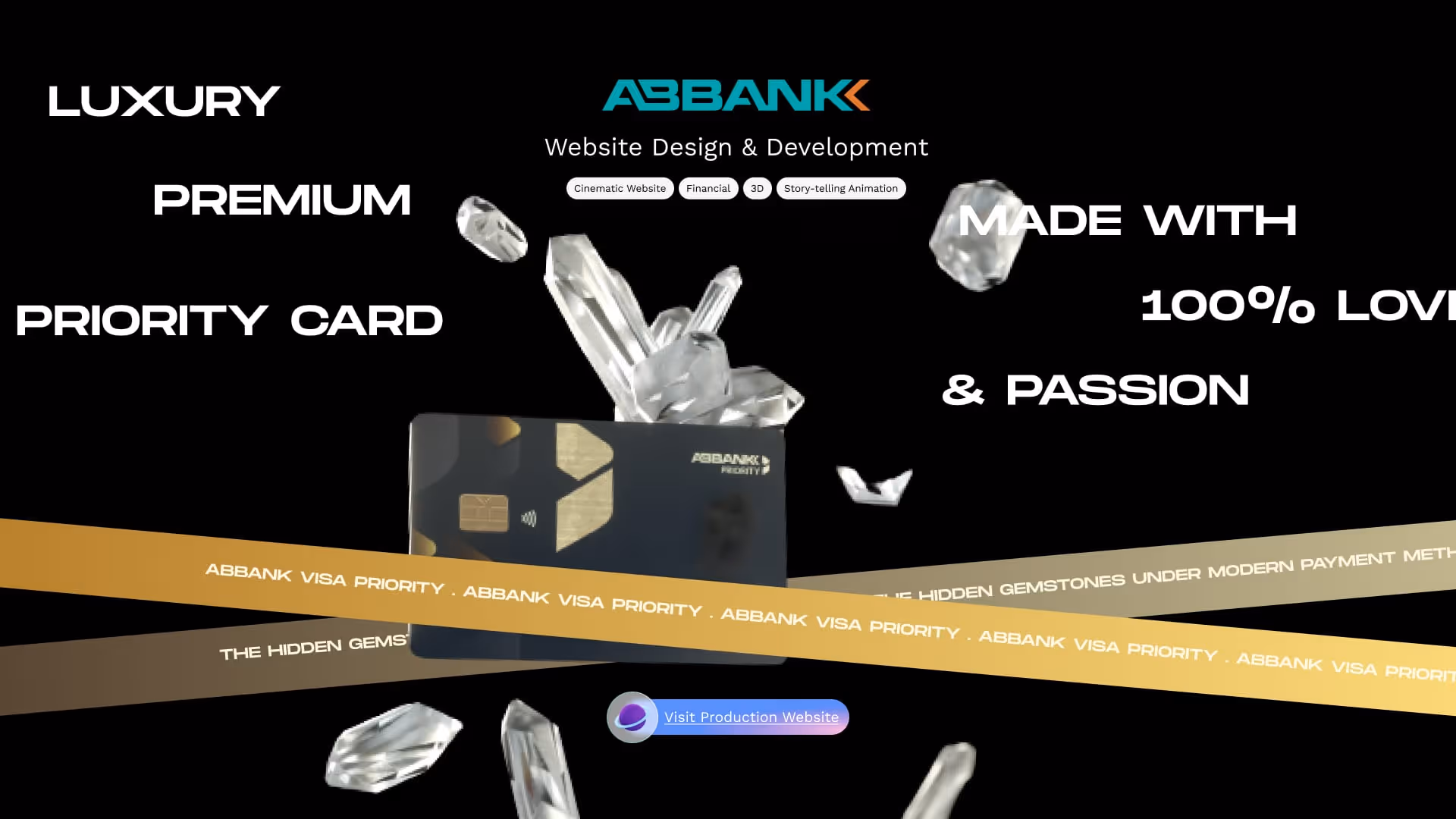 Giao diện website Ngân Hàng ABBank