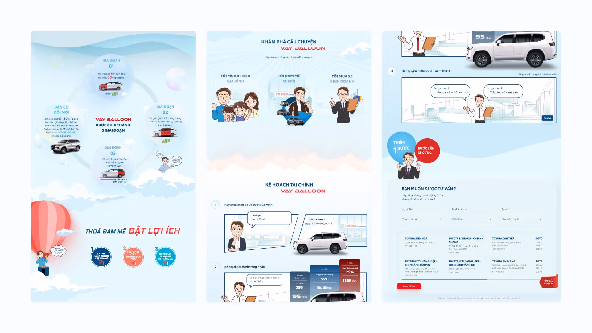 Giao diện website TFS