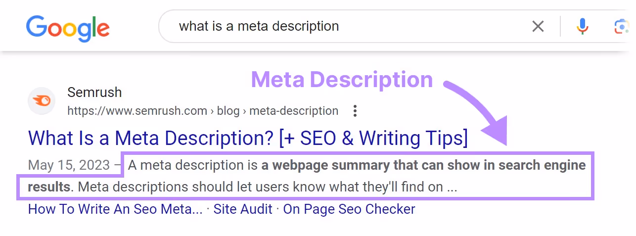 Meta Description là gì?