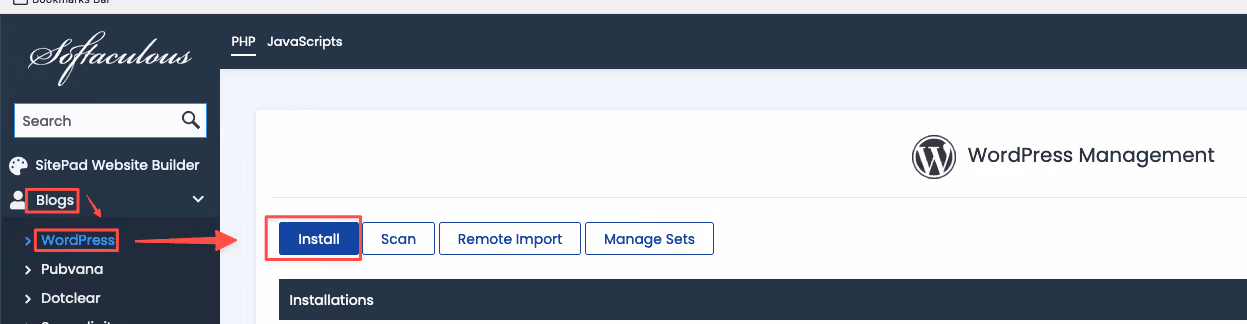 Cài đặt Wordpress