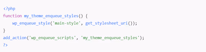 Bước 4: Thêm function.php để hỗ trợ theme