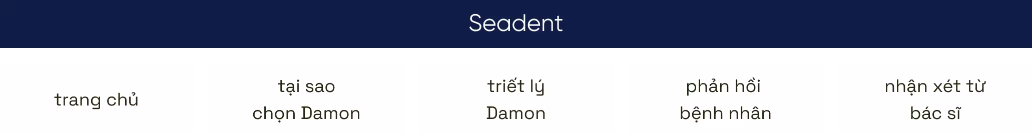 Damon Smile - Seadent