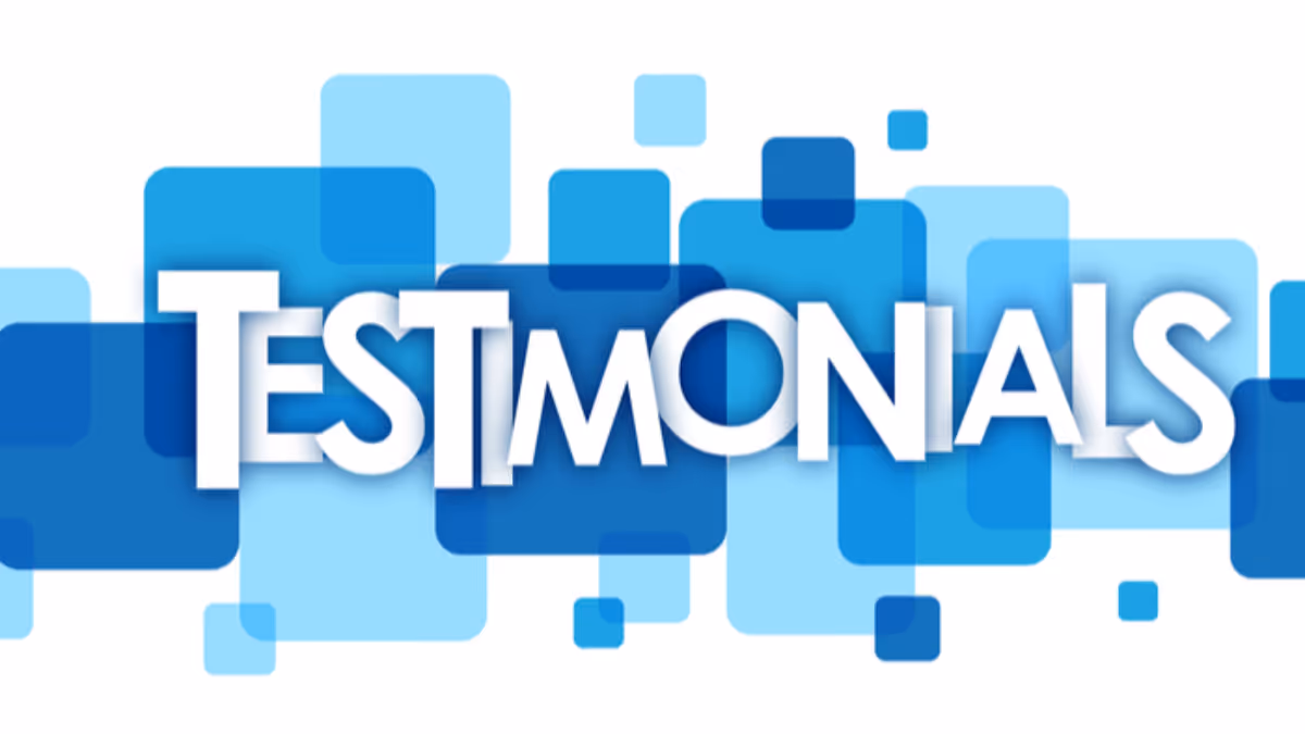 Testimonial