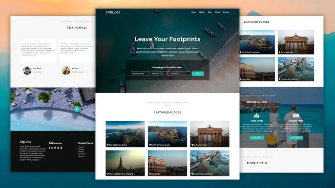Website du lịch hiện nay rất đa dạng