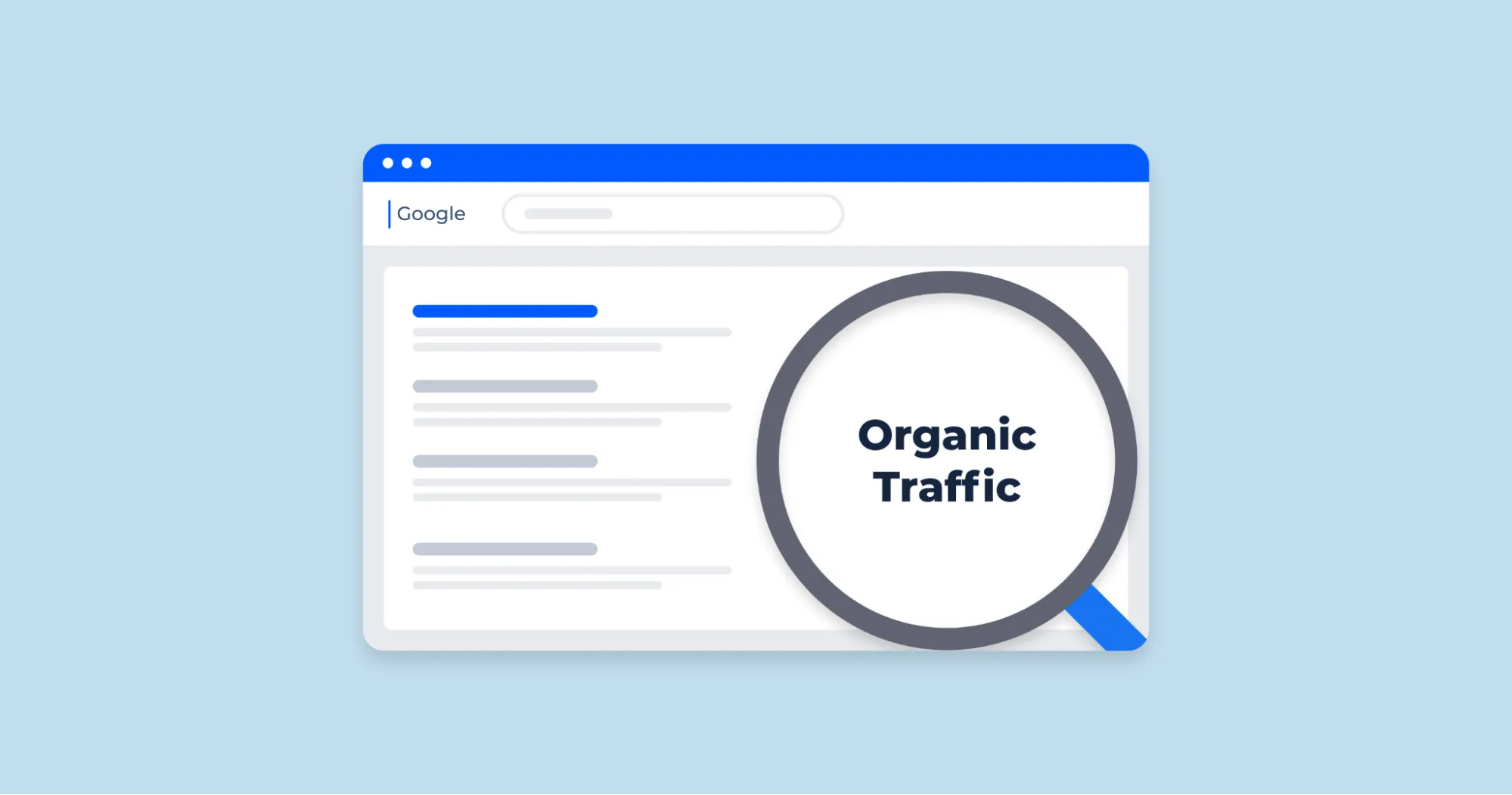 Organic Traffic là lưu lượng truy cập tự nhiên từ công cụ tìm kiếm