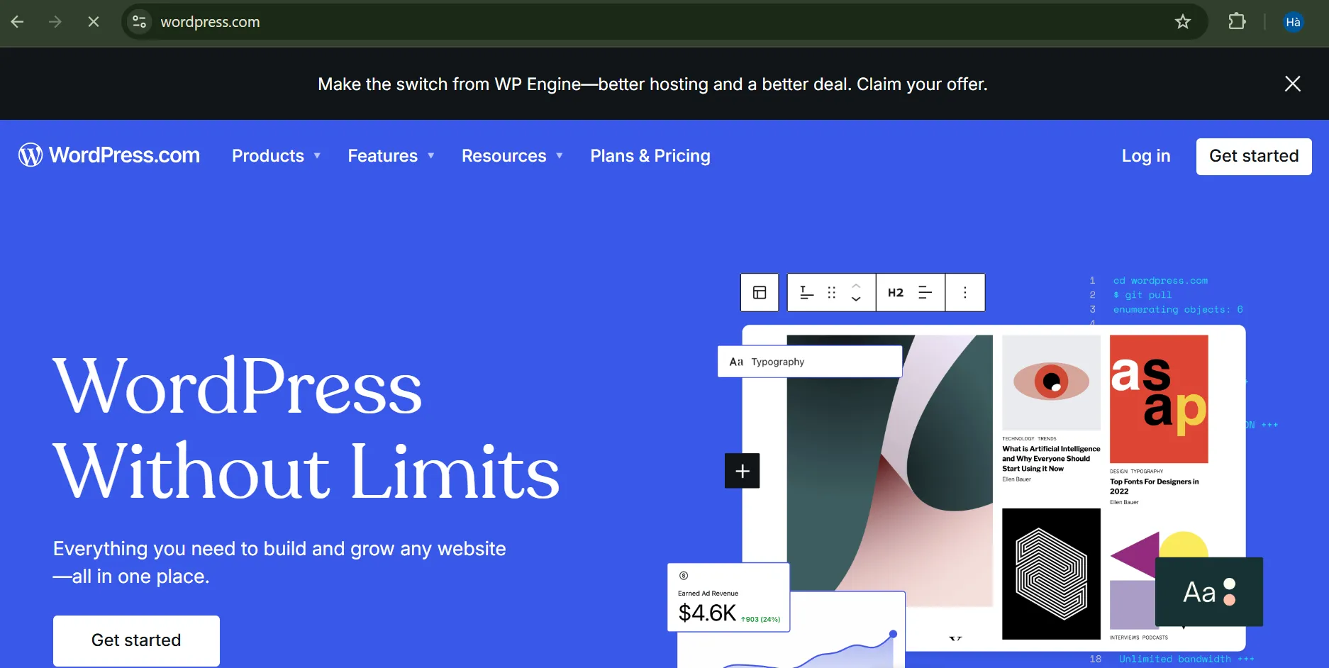 WordPress là 1 trong những nền tảng xây dựng website lớn nhất hiện nay