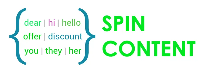 Cách hoạt động của Spin Content