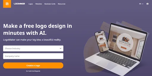 Logo Maker – Công cụ tạo logo miễn phí nhanh chóng và đơn giản