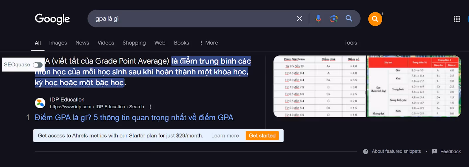 Featured Snippets là gì?