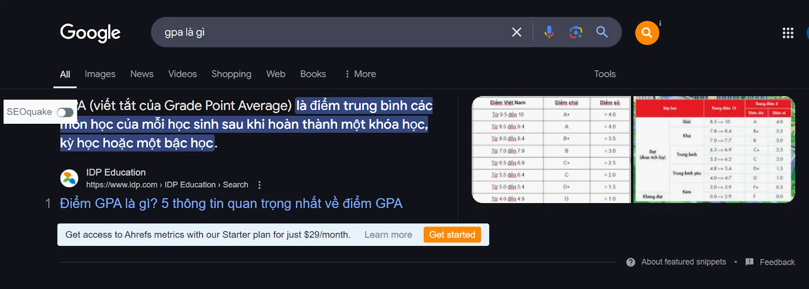 Featured Snippets là gì?