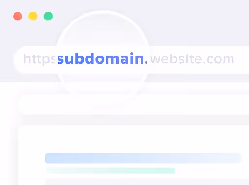 Subdomain là gì