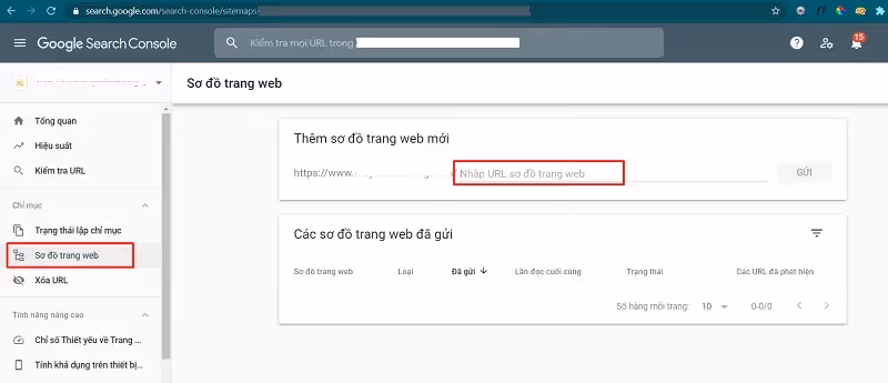 Sử dụng sơ đồ trang XML (XML Sitemap)