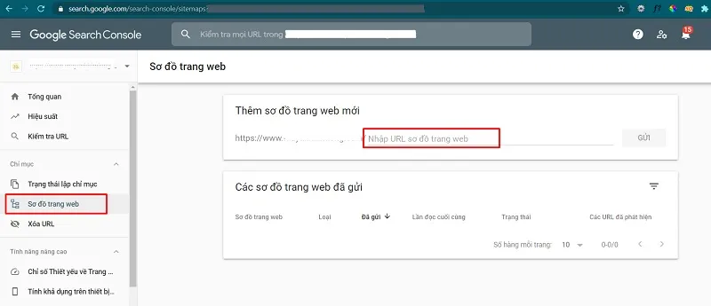 Sử dụng sơ đồ trang XML (XML Sitemap)