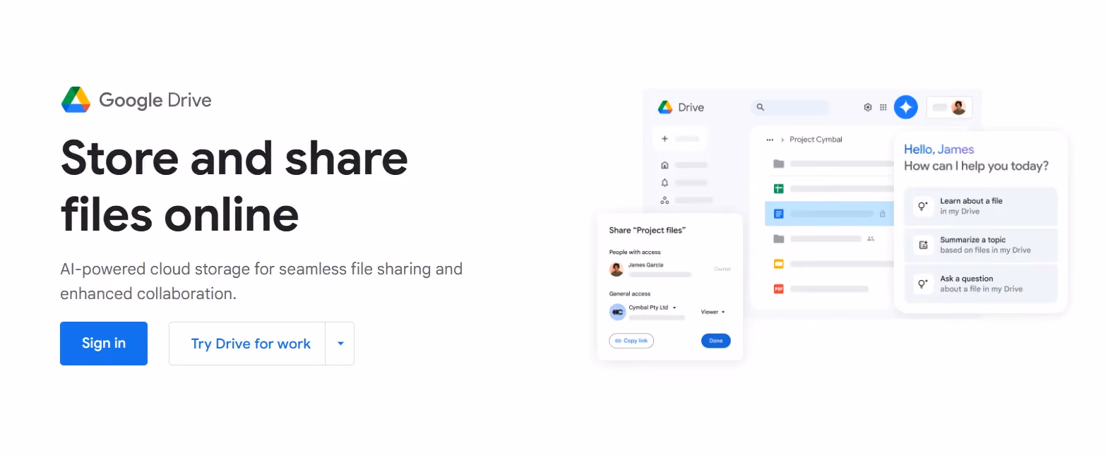 Google Drive - Nền tảng lưu trữ đám mây miễn phí