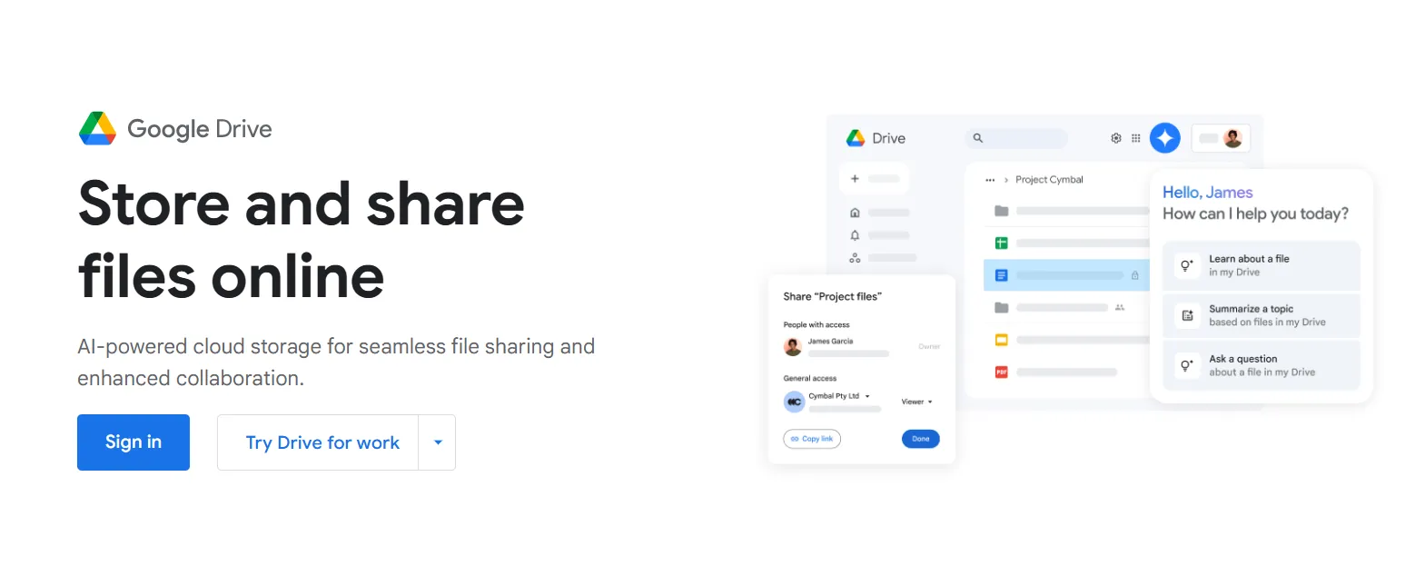 Google Drive - Nền tảng lưu trữ đám mây miễn phí