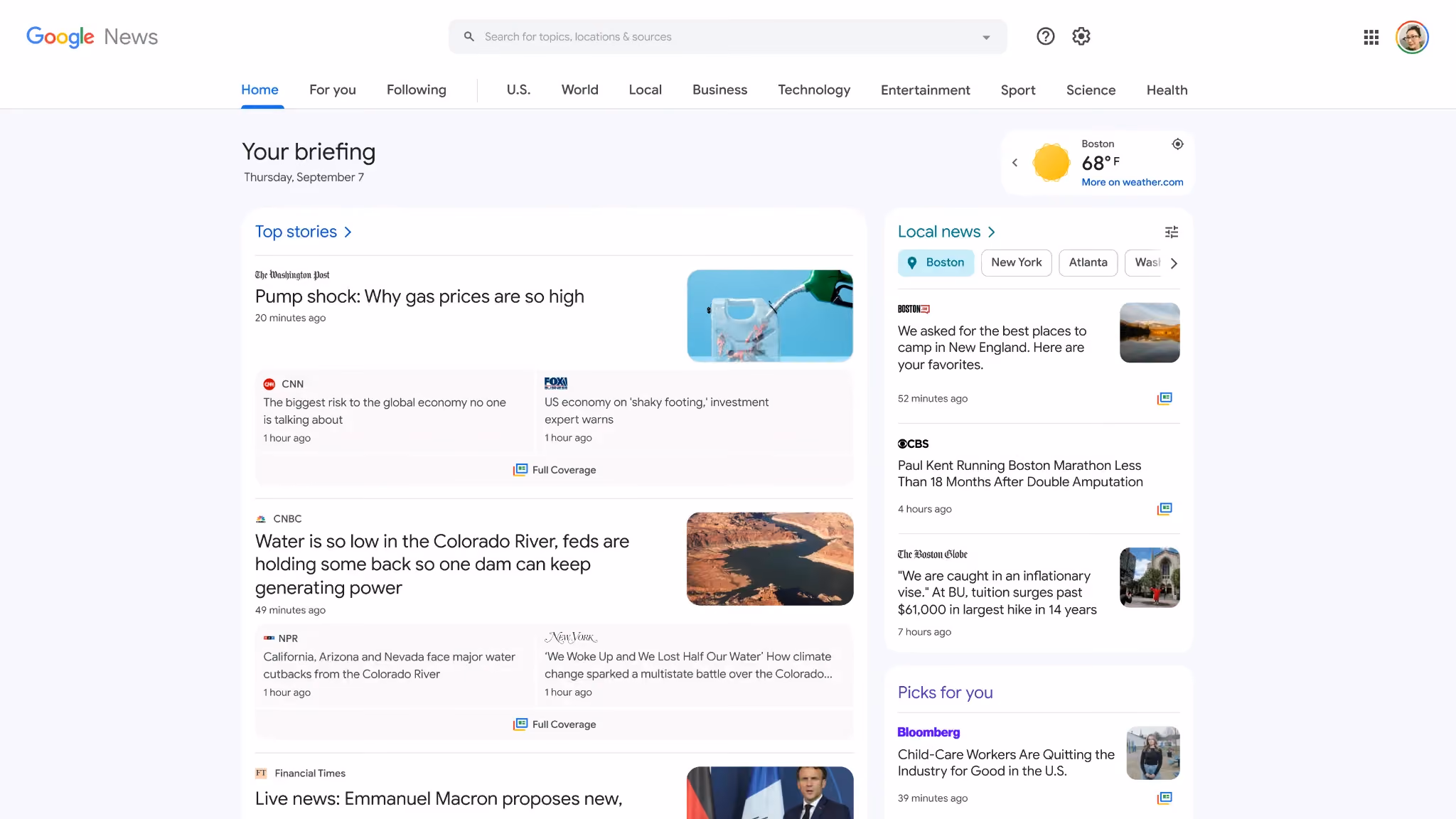 Nội dung đáp ứng chính sách của Google News