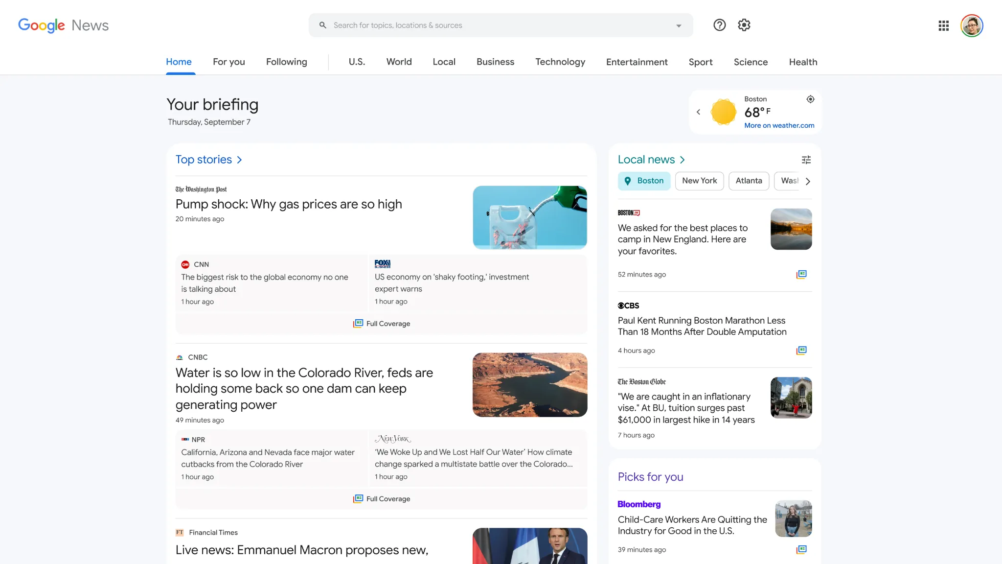 Nội dung đáp ứng chính sách của Google News
