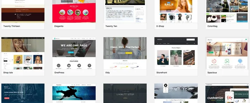 Phân loại Theme WordPress