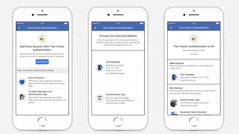 Cách kích hoạt 2FA trên Facebook