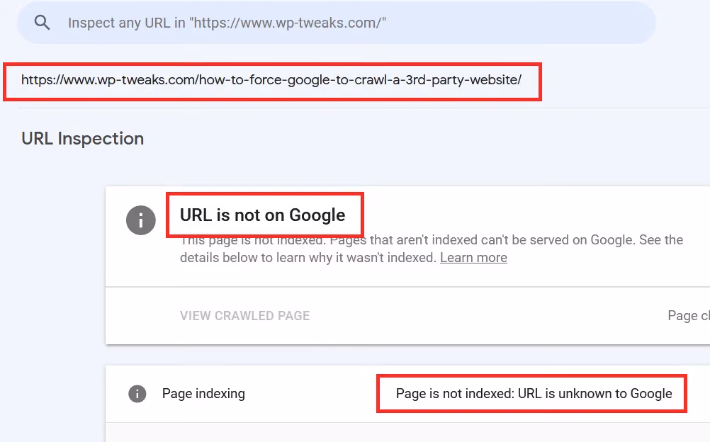 Sử dụng Google Search Console để check index
