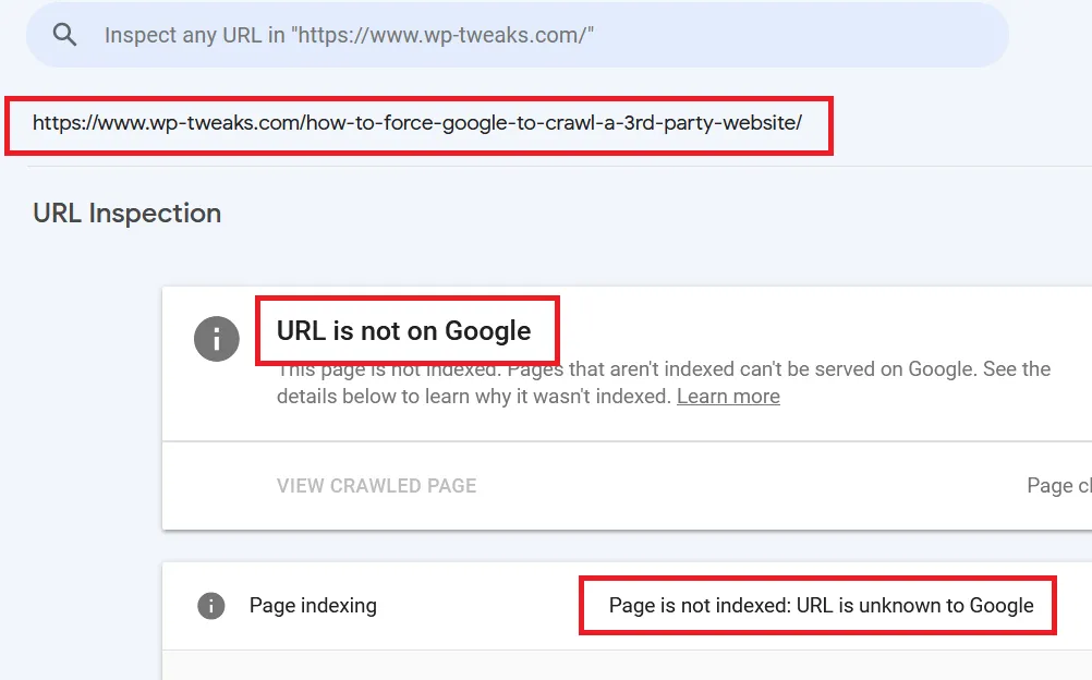 Sử dụng Google Search Console để check index