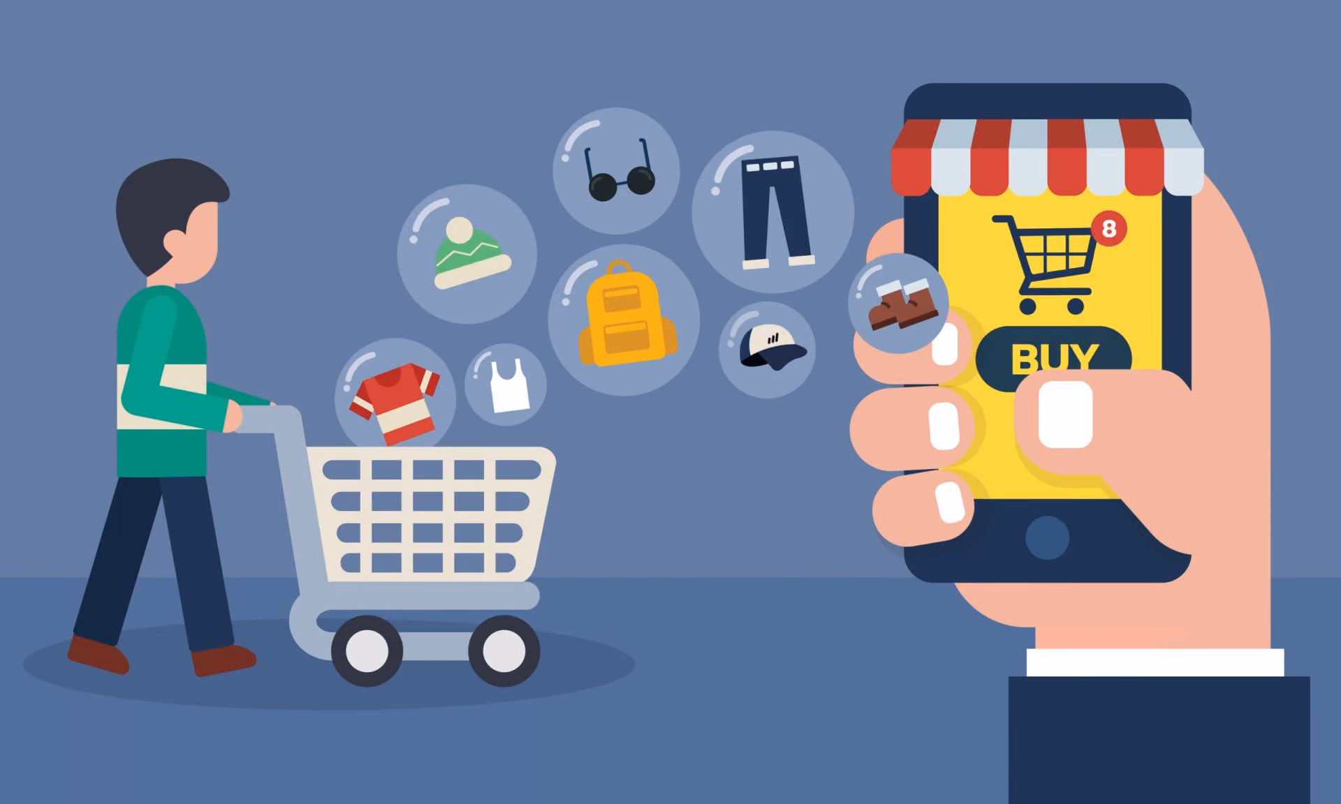 Thói quen mua sắm online của khách hàng hiện nay
