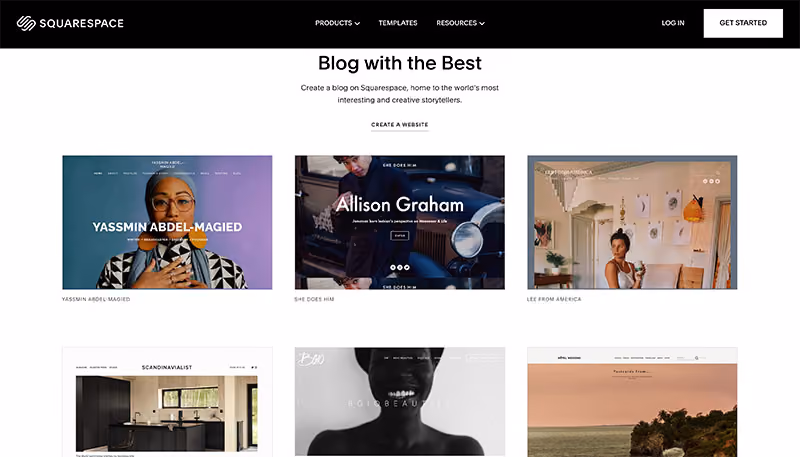 Squarespace – Tinh tế cho dân sáng tạo