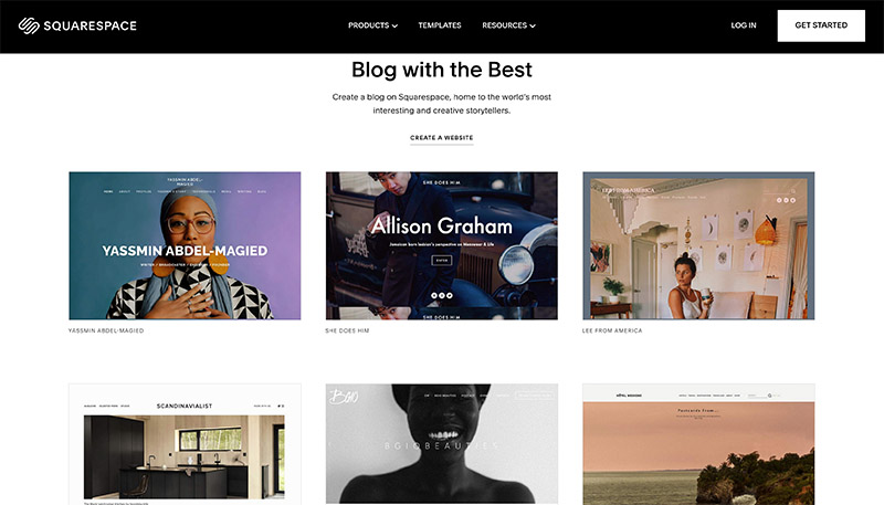 Squarespace – Tinh tế cho dân sáng tạo