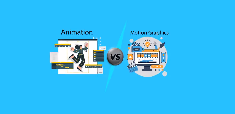 Phân biệt Animation với Motion Graphic