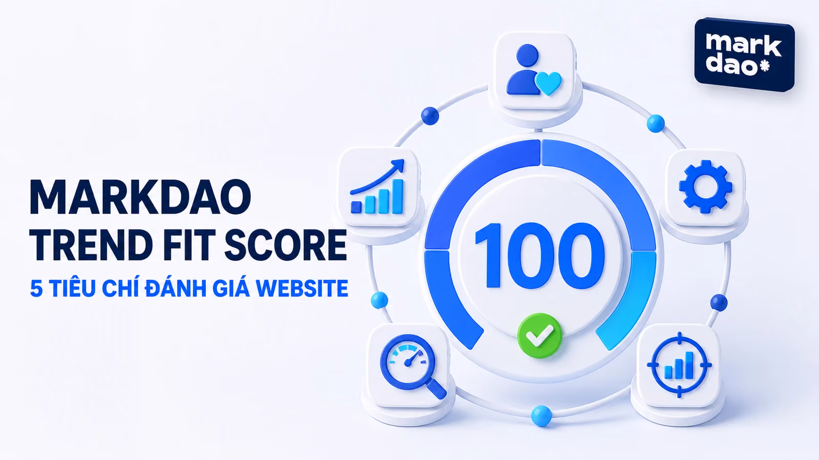 Markdao Trend Fit Score: 5 tiêu chí đánh giá website khi áp dụng xu hướng mới