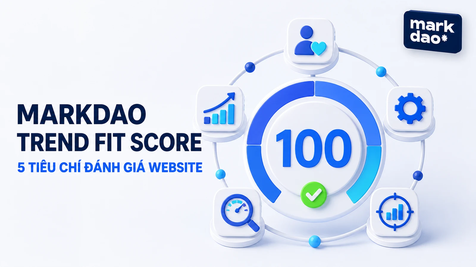 Markdao Trend Fit Score: 5 tiêu chí đánh giá website khi áp dụng xu hướng mới