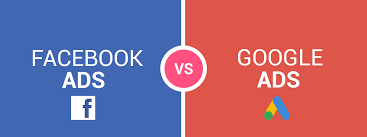 The online marketing competition between Facebook and Google